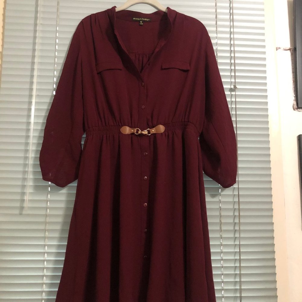 3/4 Sleeve Dress